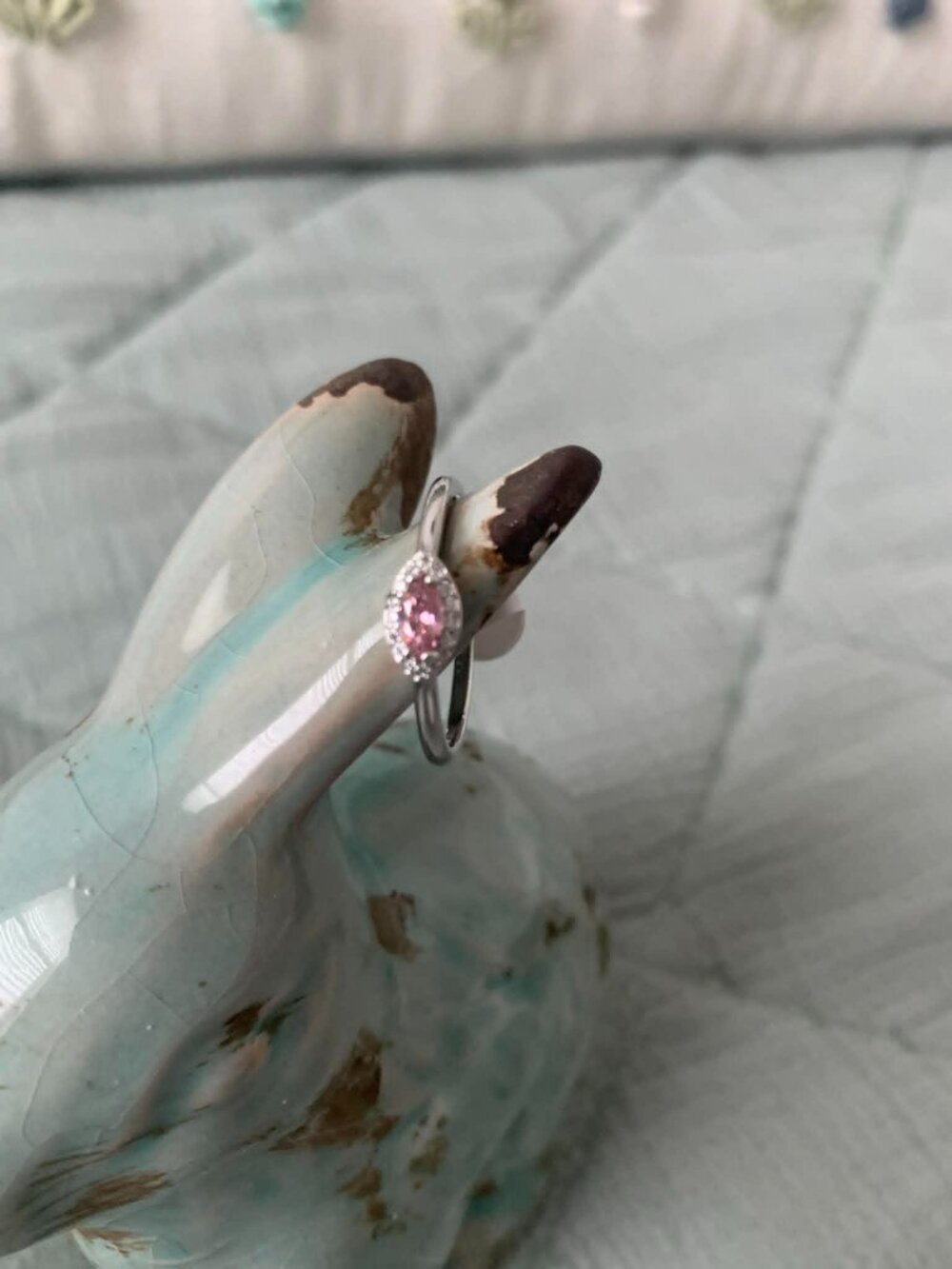 Bomb Party Ring Smokey Topaz Cubic Zirconia - NWT - Size 10